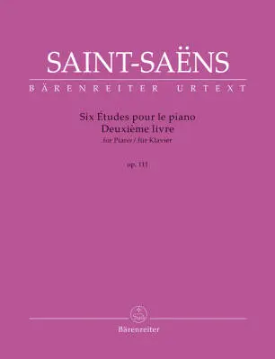 Six Etudes for Piano op. 111 - Saint-Saens - Piano - Book