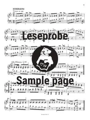 6 Miniature Sonatinas, Op. 136 - Reinecke - Piano - Book