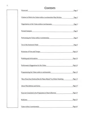 Valses Nobles et Sentimentales - Ravel/Hinson - Piano - Book