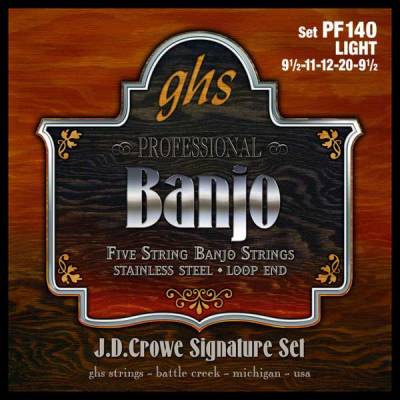 Banjo 5 String Stainless Light .0095 - .020