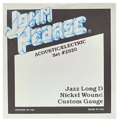 Jazz Heavy Acoustic-Electric Strings 13-56, Long D