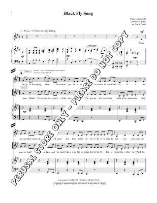 Black Fly Song - Hemsworth/Peach - SATB