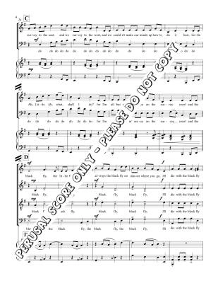 Black Fly Song - Hemsworth/Peach - SATB