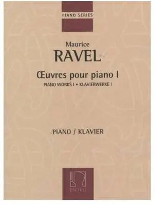 Editions Durand - Oeuvres Pour Piano, Volume 1 - Ravel - Piano - Book