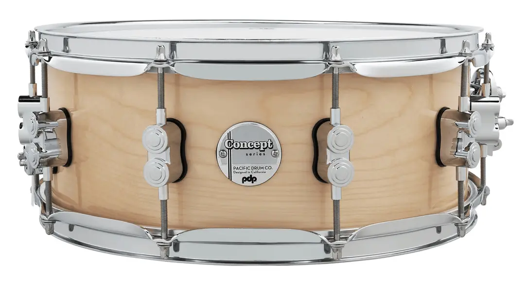 Concept Maple 5.5x14\'\' Snare Drum - Natural Lacquer