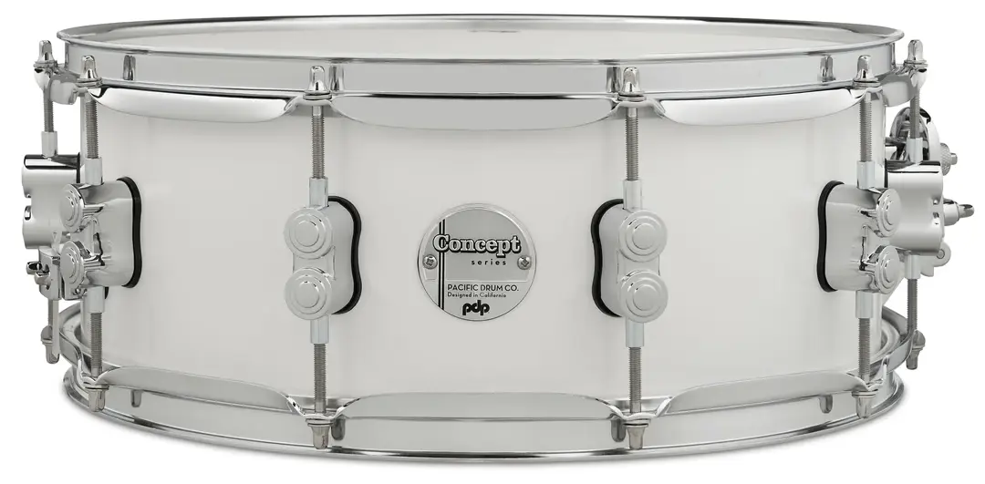 Concept Maple 5.5x14\'\' Snare Drum - Pearlescent White Lacquer