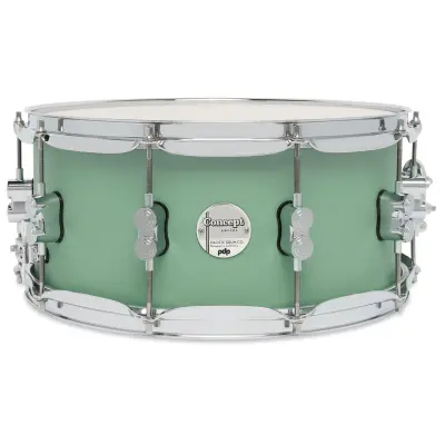 Pacific Drums - Concept Maple 6.5x14 Snare Drum - Satin Seafoam