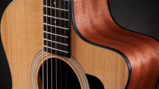 114ce Grand Auditorium Sapele/Spruce Acoustic-Electric Guitar with Gig Bag - Natural