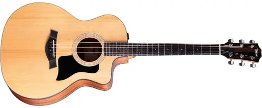 Taylor Guitars - 114ce Grand Auditorium Sapele/Spruce Acoustic-Electric Guitar with Gig Bag - Natural