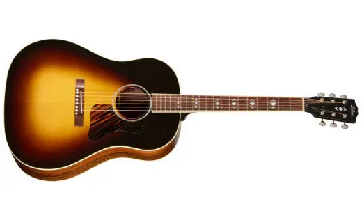 Gibson - Advanced Jumbo Original Acoustic/Electric Guitar with Hardshell Case - Vintage Sunburst