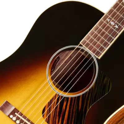 Advanced Jumbo Original Acoustic/Electric Guitar with Hardshell Case - Vintage Sunburst