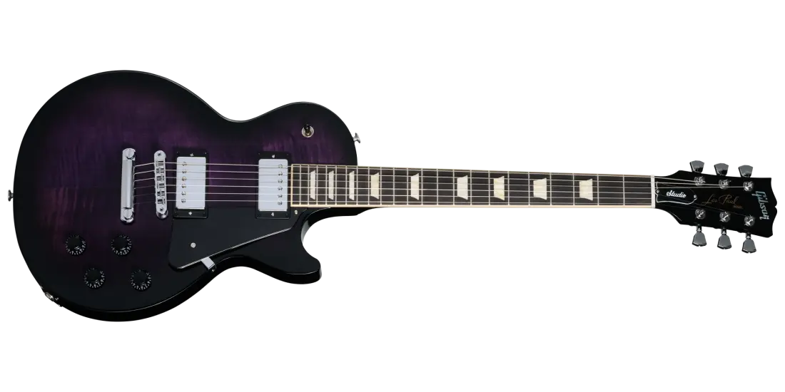 Les Paul Studio Session Electric Guitar with Softshell Case - Deep Purple Burst