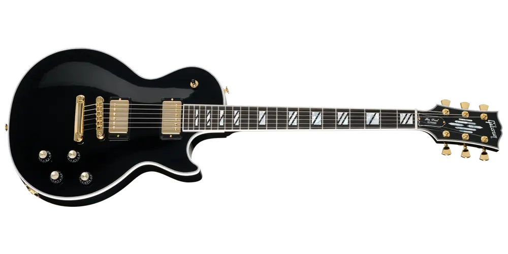 Les Paul Supreme Electric Guitar with Hardshell Case - Ebony