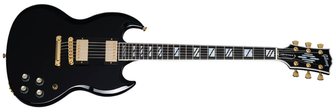 SG Supreme Electric Guitar with Hardshell Case - Ebony