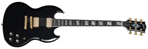 Gibson - SG Supreme Electric Guitar with Hardshell Case - Ebony