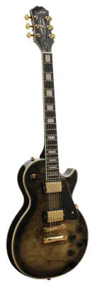 Les Paul Custom Electric Guitar with Gigbag - Cobra Burst