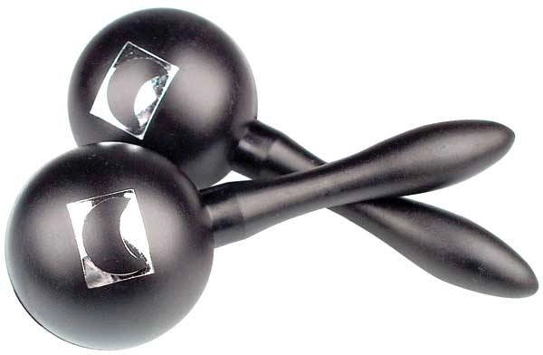 Fibre Maracas - Large Black