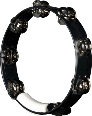 Rhythm Tech - 10 Inch True Colours Tambourine Black