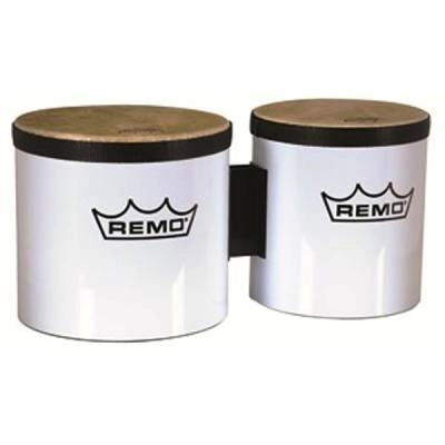 Remo - Pre-Tuned Bongo Set w/Fixed Heads - 6 & 7 Inch