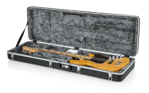 Molded Bass Guitar Case with LED Light