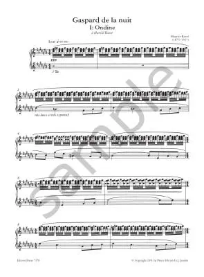 Gaspard de la Nuit - Ravel/Nichols - Piano - Book