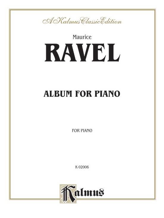 Album for Piano - Ravel - Book