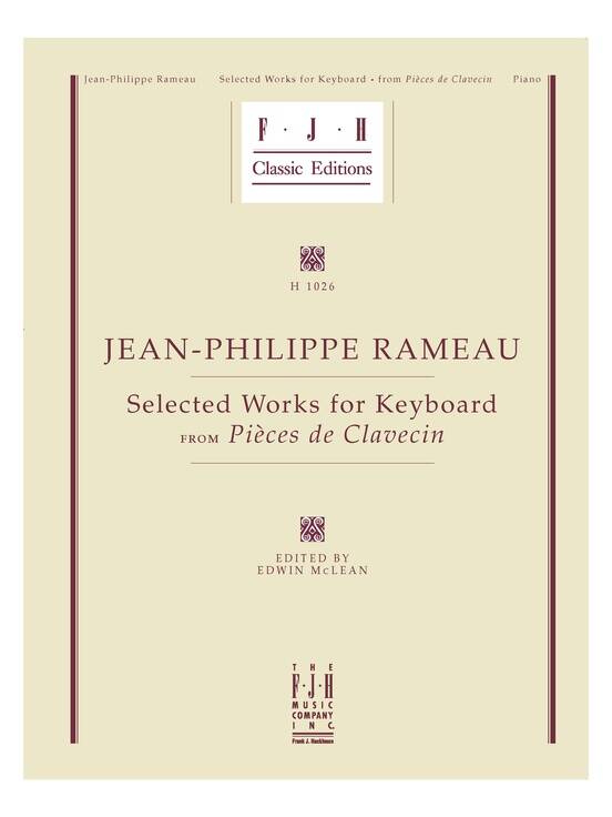 Selected Works - Rameau/McLean - Piano - Book