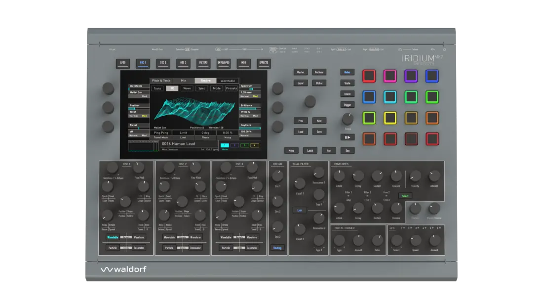 Iridium MK2 Desktop Synthesizer
