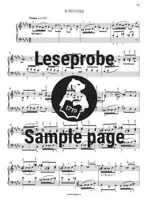 Fruehlingsboten, Op.55 (Heralds of Spring) - Raff/Mahlert - Piano - Book