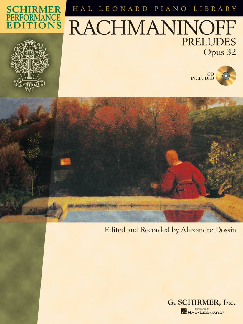 Preludes, Op. 32 - Rachmaninoff/Dossin - Piano - Book/CD