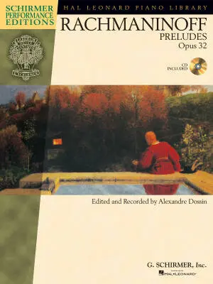 G. Schirmer Inc. - Preludes, Op. 32 - Rachmaninoff/Dossin - Piano - Book/CD
