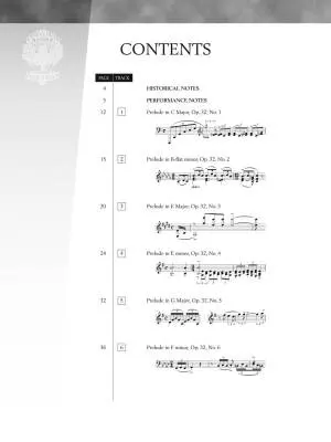 Preludes, Op. 32 - Rachmaninoff/Dossin - Piano - Book/CD