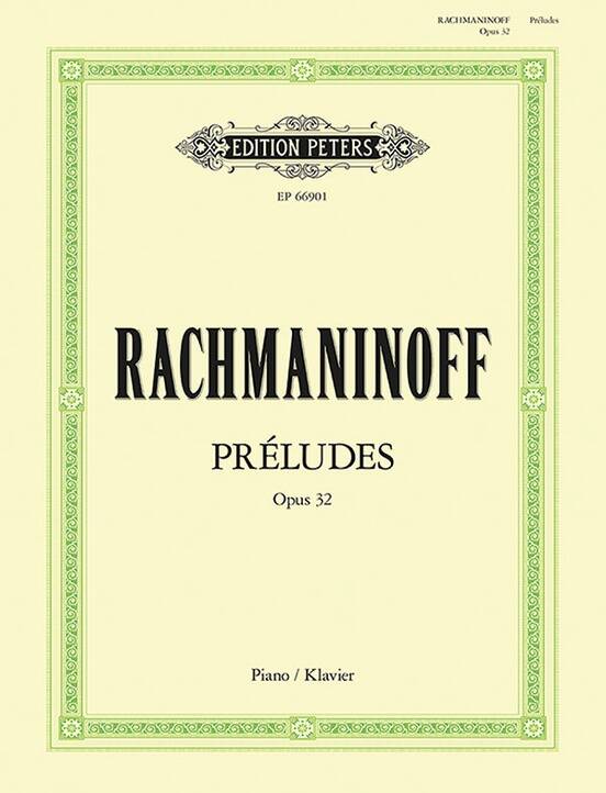 Preludes, Op. 32 - Rachmaninoff/Laredo - Piano - Book