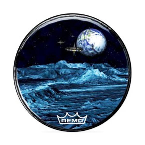 Graphics Blue Moon Bass Head - 22 Inch