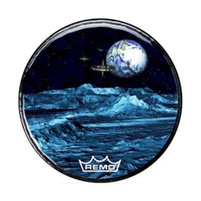 Remo - Graphics Blue Moon Bass Head - 22 Inch