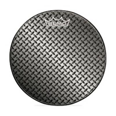 Remo - Graphics Diamond Plate Bead Head - 22 Inch