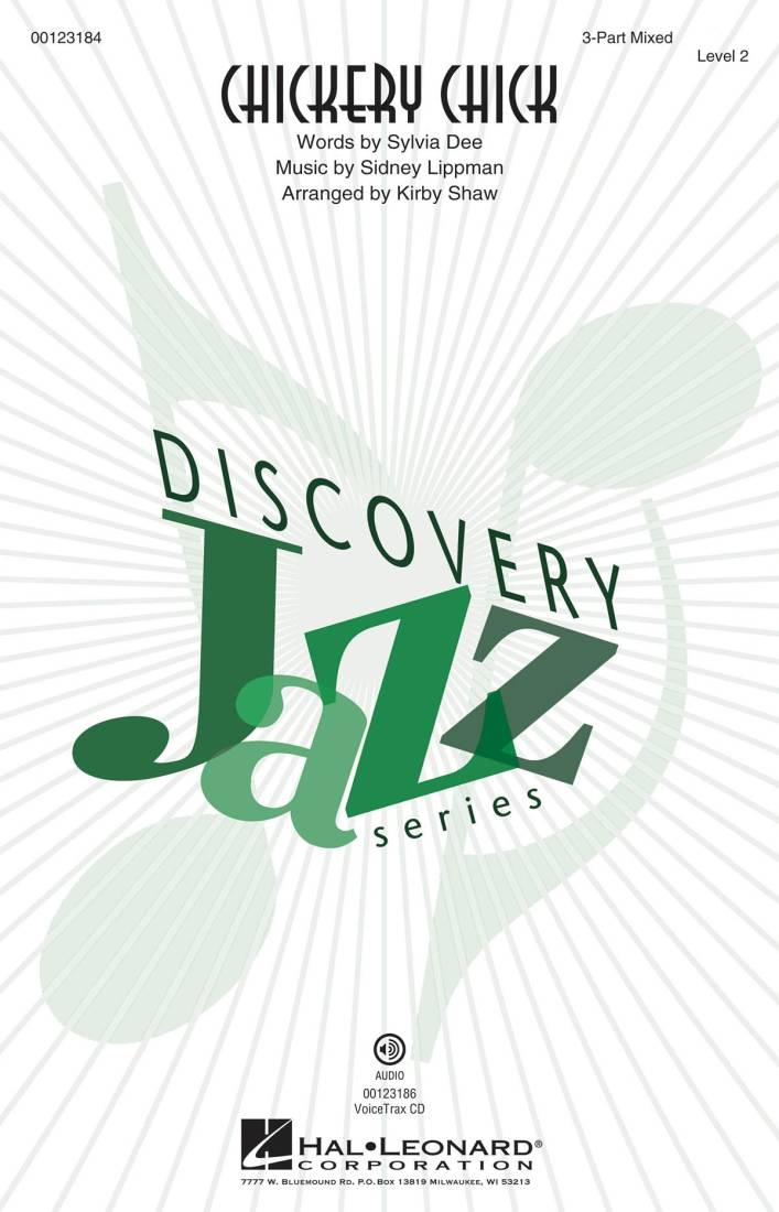 Chickery Chick - Dee/Lippman/Shaw - 3 Pt Mixed