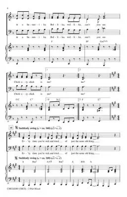 Chickery Chick - Dee/Lippman/Shaw - 3 Pt Mixed