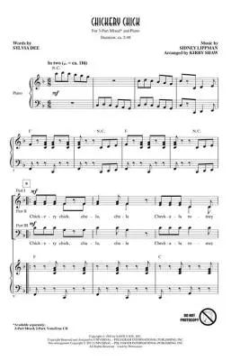 Chickery Chick - Dee/Lippman/Shaw - 3 Pt Mixed