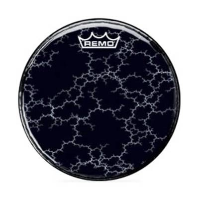 Remo - Graphics Chromeburst Black Bass Head - 22 Inch