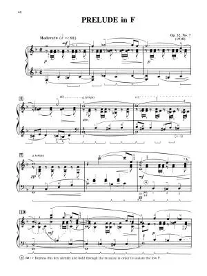 13 Preludes, Opus 32 - Rachmaninoff/Baylor - Piano - Book