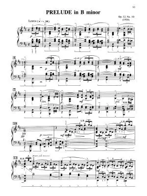 13 Preludes, Opus 32 - Rachmaninoff/Baylor - Piano - Book