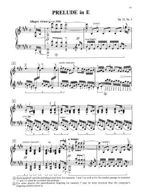 13 Preludes, Opus 32 - Rachmaninoff/Baylor - Piano - Book
