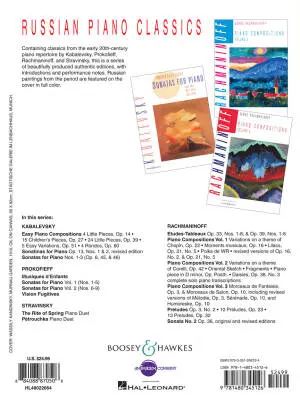 Complete Preludes, Etudes Tableaux and Moments Musicaux - Rachmaninoff - Piano - Book