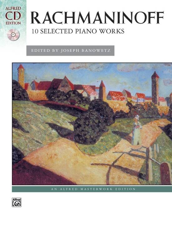 10 Selected Piano Works - Rachmaninoff/Banowetz - Piano - Book/CD