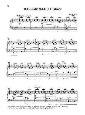 Selected Work - Rachmaninoff/Baylor - Piano - Book