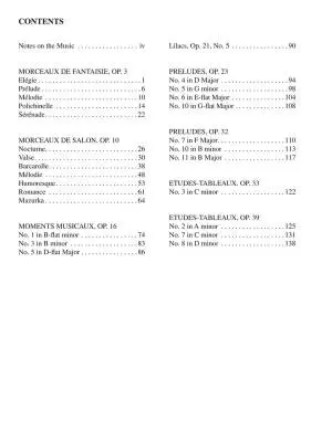 Rachmaninoff Piano Anthology: 27 Pieces for Piano - Book