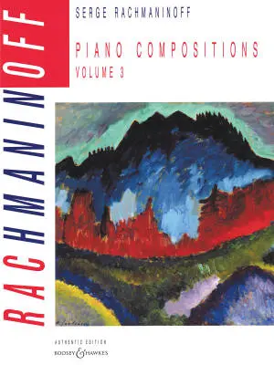 Boosey & Hawkes - Piano Compositions, Volume 3 - Rachmaninoff - Piano - Book