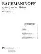 Fantasy Pieces, Opus 3 - Rachmaninoff/Baylor - Piano - Book