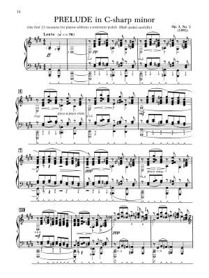 Fantasy Pieces, Opus 3 - Rachmaninoff/Baylor - Piano - Book